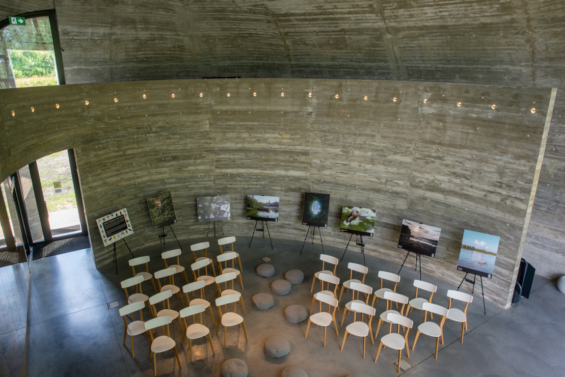 Pawilon Edukacyjny  „Kamień”, projekt:  eM4 Pracownia Architektury Brataniec
